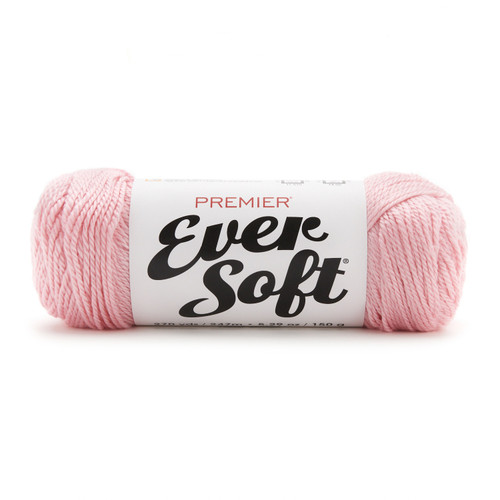 3 Pack Premier Ever Soft Yarn-Light Pink 1138-42 - 840166813362