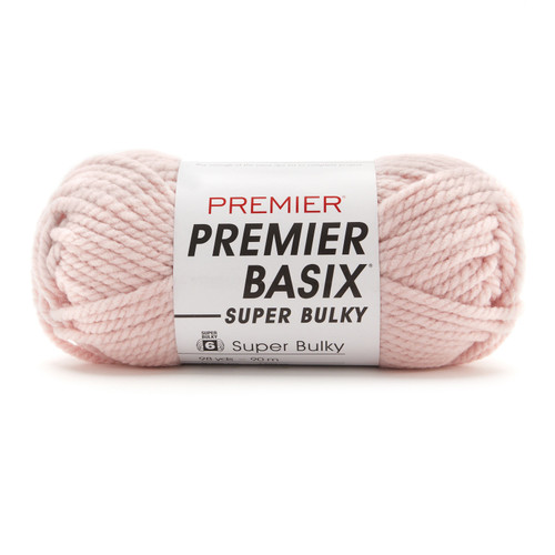 Premier Basix Super Bulky Yarn-Blush - 2121-09 - 840166826638