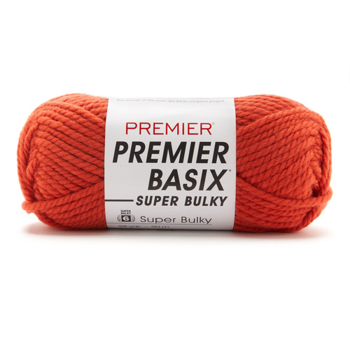 3 Pack Premier Basix Super Bulky Yarn-Sweet Potato 2121-31 - 840166826850