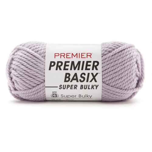 3 Pack Premier Basix Super Bulky Yarn-Wisteria 2121-36 - 840166826904