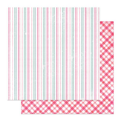 25 Pack Smitten Double-Sided Cardstock 12"X12"-Forever & Always PPSMI12-4350 - 709388343500