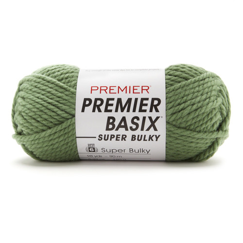 Premier Basix Super Bulky Yarn-Spruce - 2121-33 - 840166826874