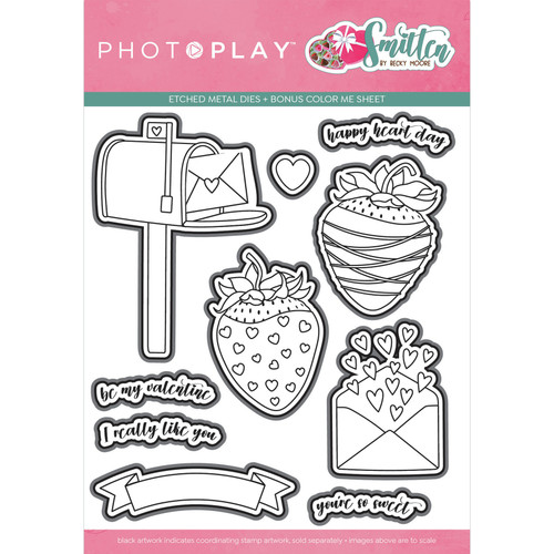 PhotoPlay Etched Die-Smitten - PSMI4356 - 709388343562