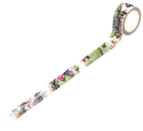 AALL And Create Washi Tape-Prickly Blooms ALLMT069 - 5060979164610