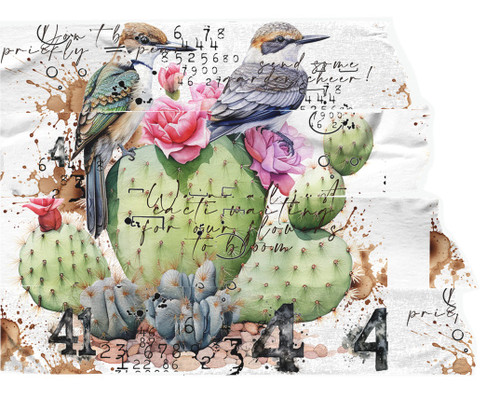 AALL And Create Layer-It-Up Washi Tape-Prickly Blooms - ALLMT069