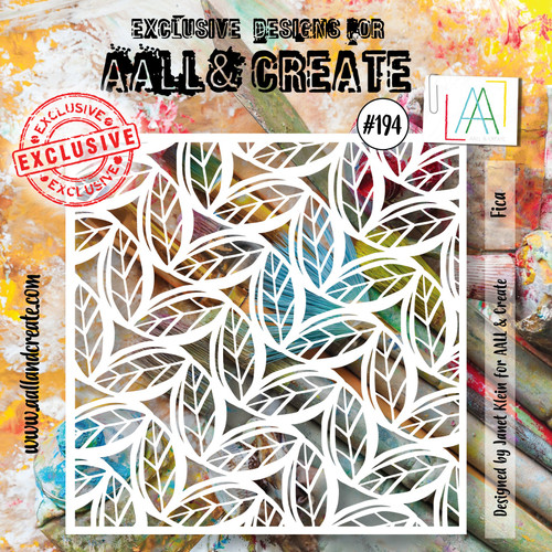 2 Pack AALL And Create Stencil 6"X6"-Fica ALLPC194 - 5060979163972