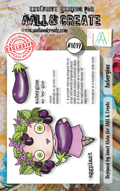AALL And Create A7 Photopolymer Clear Stamp Set-Aubergine - LLTP1019 - 5060979163545