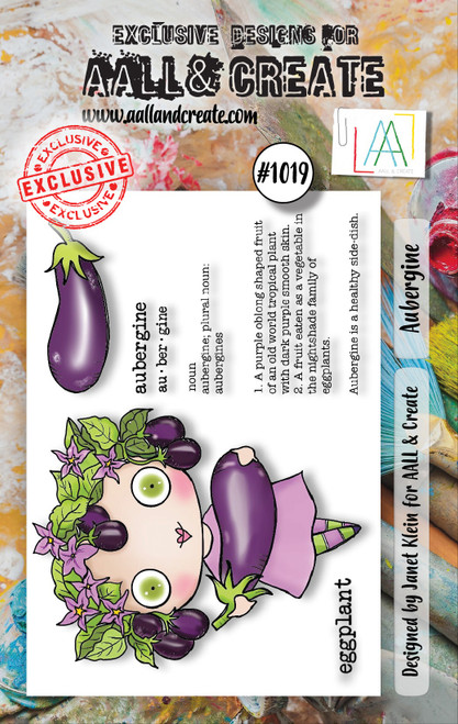 AALL And Create A7 Photopolymer Clear Stamp Set-Aubergine LLTP1019 - 5060979163545