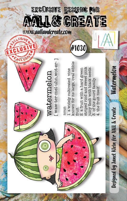 AALL And Create A7 Photopolymer Clear Stamp Set-Watermelon LLTP1030 - 5060979163699