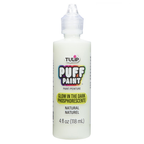 3 Pack - Tulip Dimensional Fabric Paint 4oz-Glow - Natural - FLGLOW-16066 - 017754159922