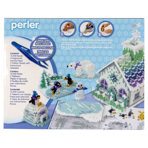 Perler Fused Bead Kit-Polar Ice House 8056962