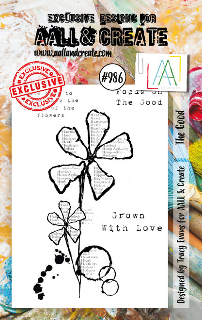 AALL And Create A7 Photopolymer Clear Stamp Set-The Good ALLTP986 - 5060979163002