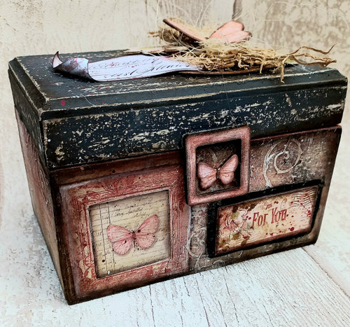 Stamperia Colored Wooden Shapes A5-Roseland - KLSP142