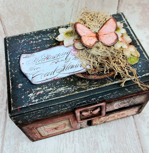 Stamperia Colored Wooden Shapes A5-Roseland - KLSP142