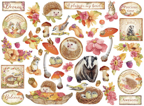 Stamperia Die-Cuts-Woodland DFLDC86