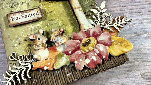 Stamperia Colored Wooden Shapes A5-Woodland - KLSP149 Stamperia Colored Wooden Shapes A5-Woodland - KLSP149