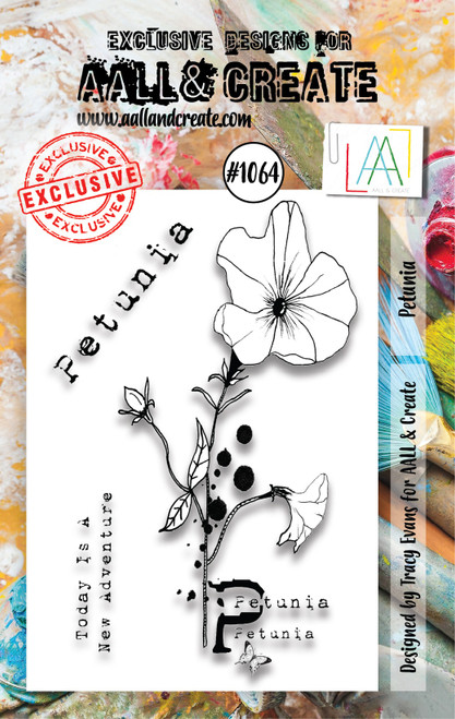 AALL And Create A7 Photopolymer Clear Stamp Set-Petunia - LLTP1064 - 5060979164542