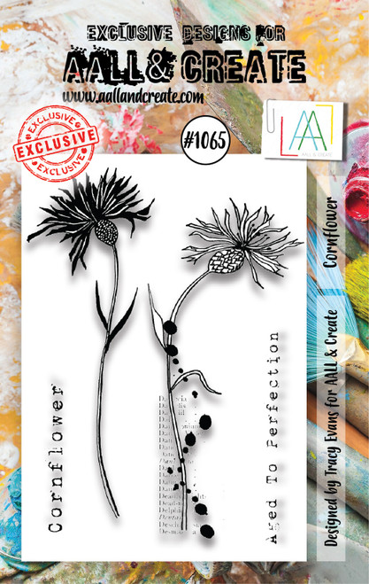 AALL And Create A7 Photopolymer Clear Stamp Set-Cornflower - LLTP1065 - 5060979164559