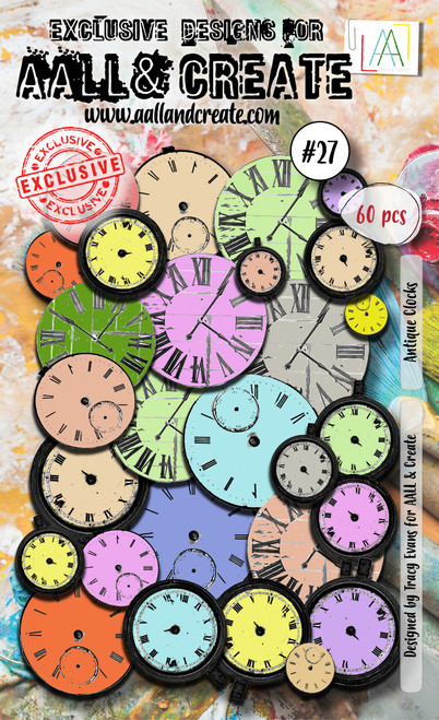 AALL And Create Ephemera-Antique Clocks ALLEP027 - 499997004533