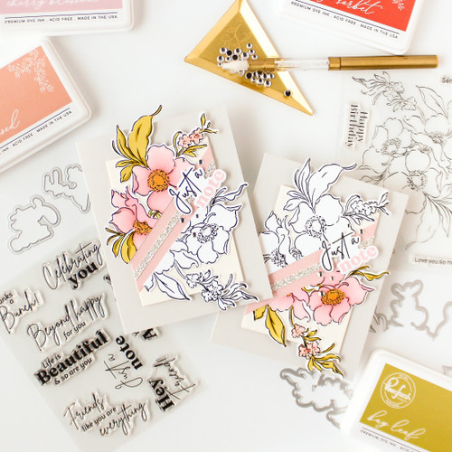 Pinkfresh Studio Die Set-Nothing But The Best - PF190223