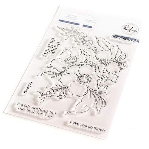 Pinkfresh Studio Clear Stamp Set 4"X6"-Nothing But The Best PF190123 - 736952878809