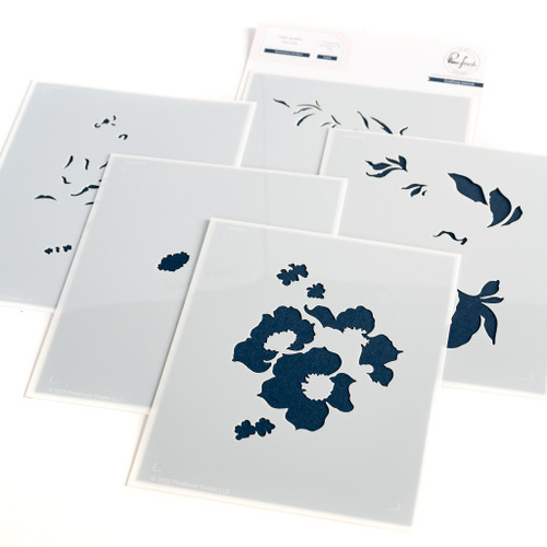 Pinkfresh Studio Stencils 4.25"X5.5" 5/Pkg-Nothing But The Best - PF190323 - 736952878823