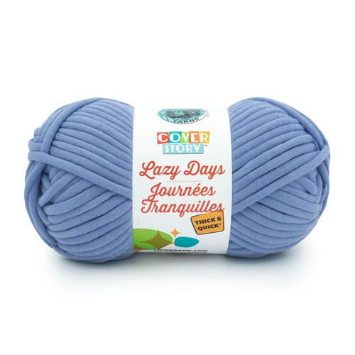 Lion Brand Cover Story Lazy Days Thick & Quick Yarn-Sandstone 191