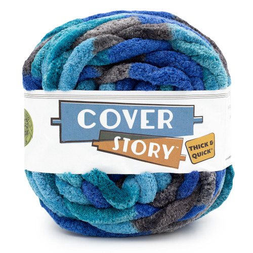 Lion Brand Cover Story Thick & Quick Yarn-Coastline 535-205 - GettyCrafts