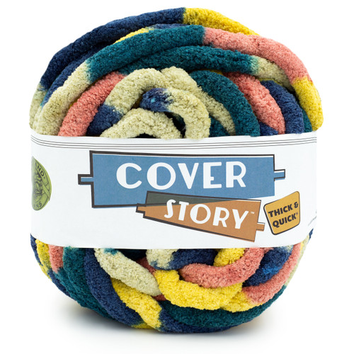 Lion Brand Cover Story Thick & Quick Yarn-Coastline 535-205 - GettyCrafts