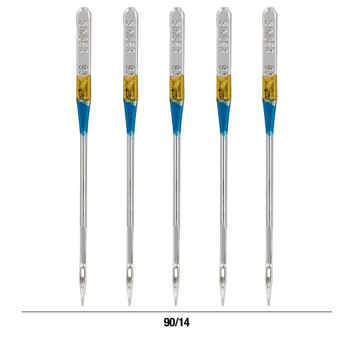 SINGER Ball Point Machine Needles-Sz 14/90 5/Pkg - 4746 SINGER Ball Point Machine Needles-Sz 14/90 5/Pkg - 4746