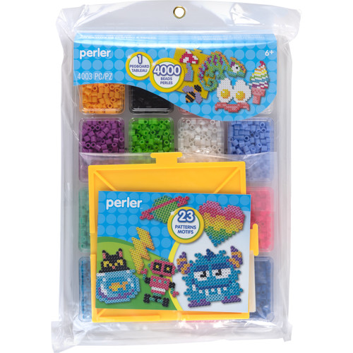 Perler Deluxe Fused Bead Tray w/Pegboard 4,000/Pkg8017571 - 048533175710