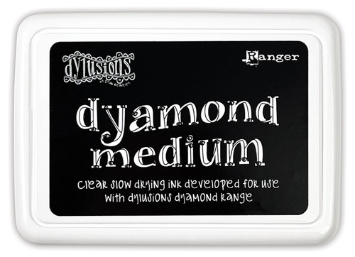 3 Pack - Dyan Reaveley Dylusions Dyamond Medium Pad-Clear - DYM83887 - 789541083887