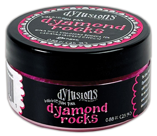 2 Pack - Dyan Reaveley Dylusions Dyamond Rocks-Bubblegum Pink - DYMR-83641 - 789541083641