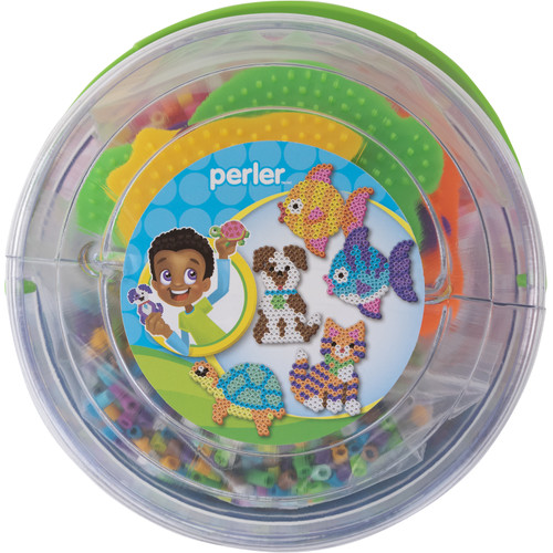 Perler Fused Bead Bucket Kit-Pets 8042976