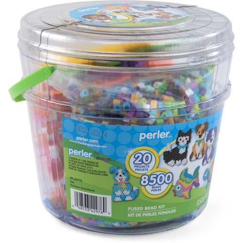 Perler Fused Bead Bucket Kit-Pets 8042976