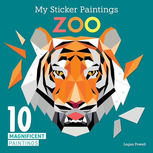 My Sticker Paintings: Zoo-Softcover - B1243223 - 9781641243223 My Sticker Paintings: Zoo-Softcover - B1243223 - 9781641243223