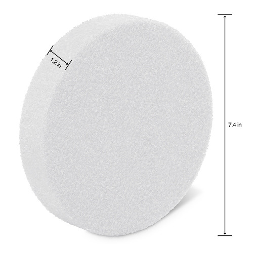 3 Pack - FloraCraft CraftFoM Disc-1.2"X7.4" - D7125WS3