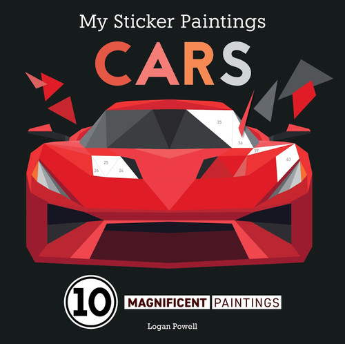 My Sticker Paintings: Cars-Softcover B1243261 - 9781641243261