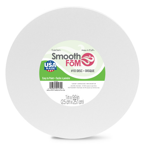 FloraCraft SmoothFoM Disc Bulk Pack-1"X9.9" D101EU - 046501011749