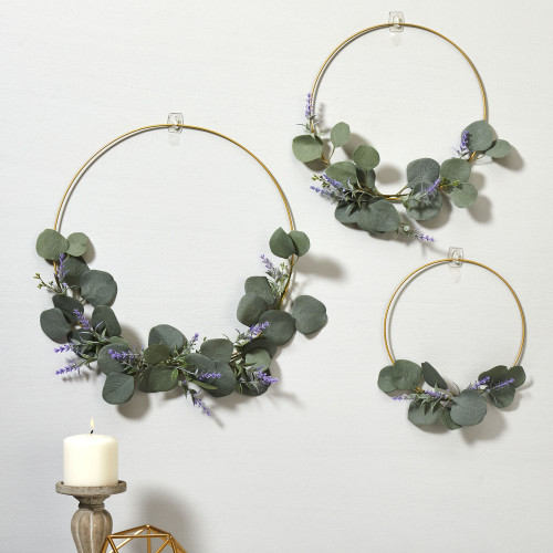 FloraCraft Wire Wreaths 3/Pkg-20cm, 25cm, and 35cm RSWW3123