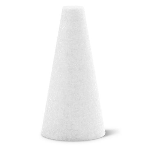 48 Pack - FloraCraft CraftFoM Cone Bulk Pack-6"X2.75" - C63WU48