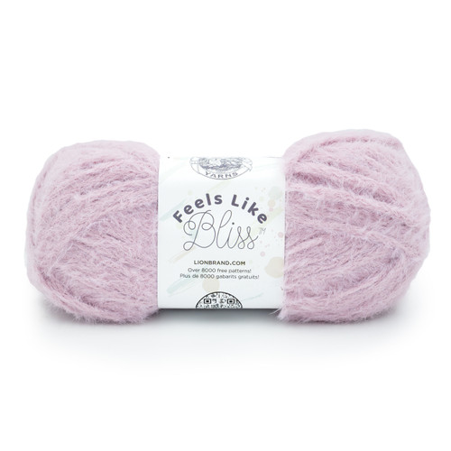 3 Pack Lion Brand Feels Like Bliss Yarn-Lavender 153-143 - 023032134932