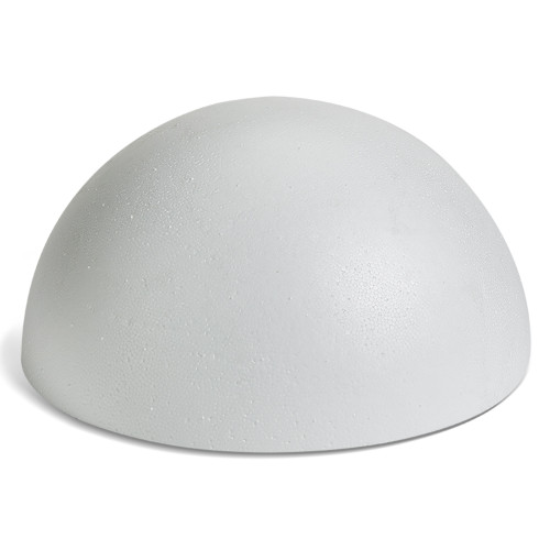 6 Pack - FloraCraft SmoothFoM Hollow Half Ball Bulk Pack-9.9"X5" - SFBA10HH 6 Pack - FloraCraft SmoothFoM Hollow Half Ball Bulk Pack-9.9"X5" - SFBA10HH