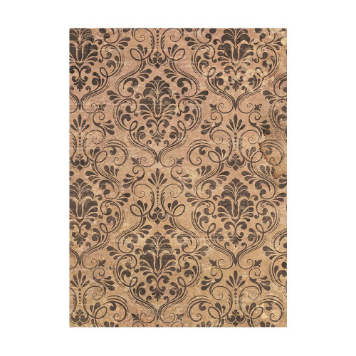 3 Pack Stamperia Assorted Rice Paper Backgrounds A6 8/Sheets-Coffee And Chocolate FSAK6012