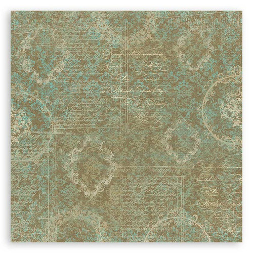 Stamperia Polyester Fabric 12"X12" 4/Pkg-Precious - SBPLT20