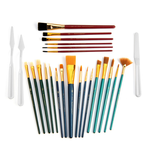 Royal & Langnickel(R) Artist Brush Value Pack-25/Pkg - RSET9387