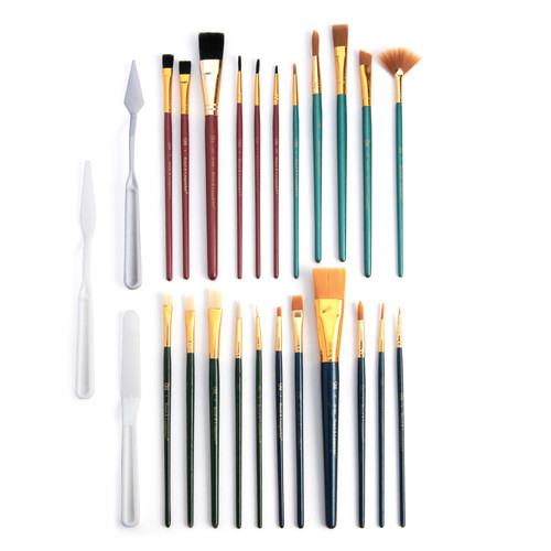 Royal & Langnickel(R) Artist Brush Value Pack-25/Pkg RSET9387