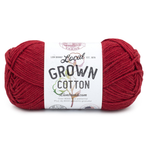 What is this new yarn from Lion Brand all about? Local Grown Yarn