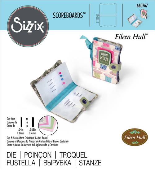 Sizzix Scoreboards Die 5.5"X6"-Needle Book 660767 - 841182099433