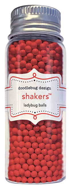 3 Pack Doodlebug Shakers-Ladybug Balls DBSHAKRS-8406 - 842715084063